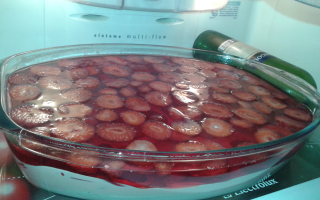 Sobremesa de morango