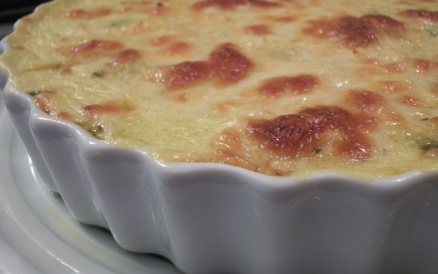 Frango com creme de milho