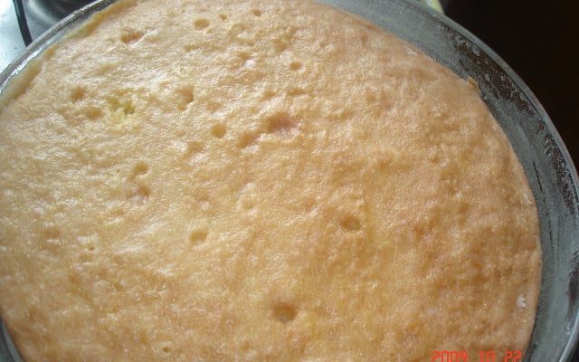 Cobertura de bolo de laranja