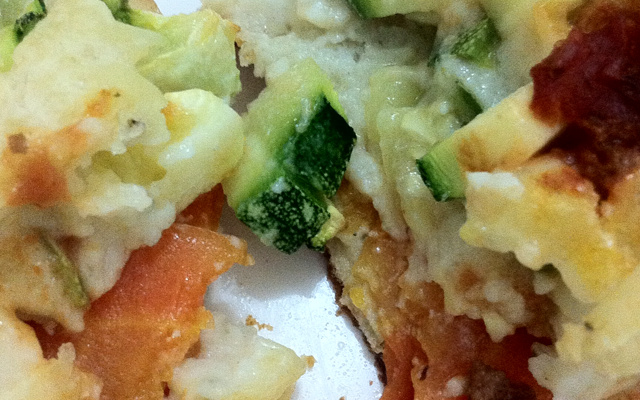 Torta de abobrinha de liquidificador