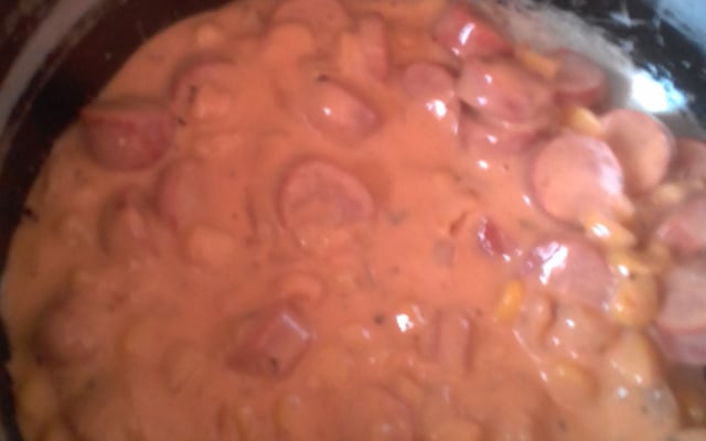 Estrogonofe de salsicha