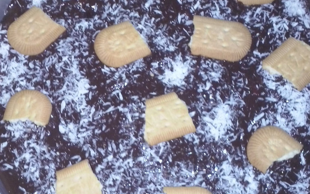 Pavê de creme da Solange