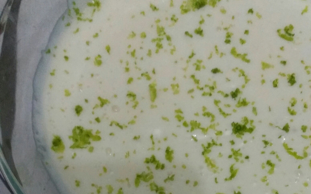 Mousse de limão fácil