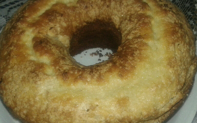 Bolo fofo de liquidificador