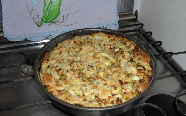 Torta de bacalhau