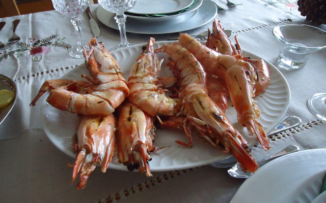 Camarão tigre dos deuses