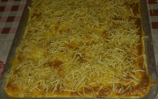 Escondidinho de frango com batata