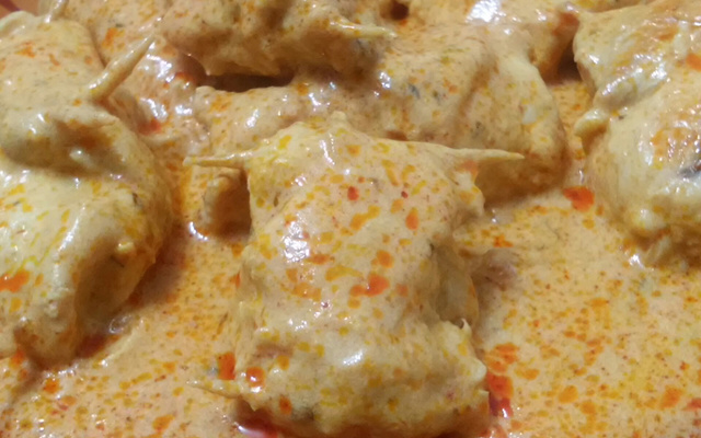 Bife à rolê de frango