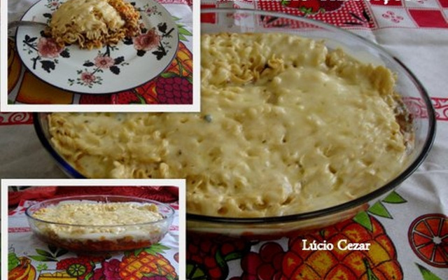 Macarrão preguiçoso do Lúcio Cezar
