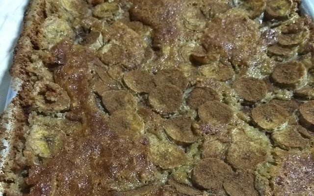 Torta de banana integral