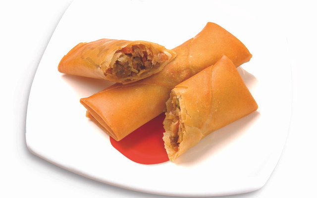 Rolinhos primavera China House