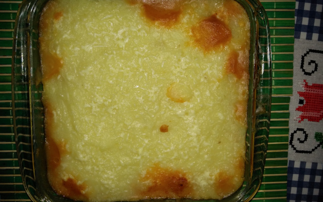 Escondidinho de carne de soja