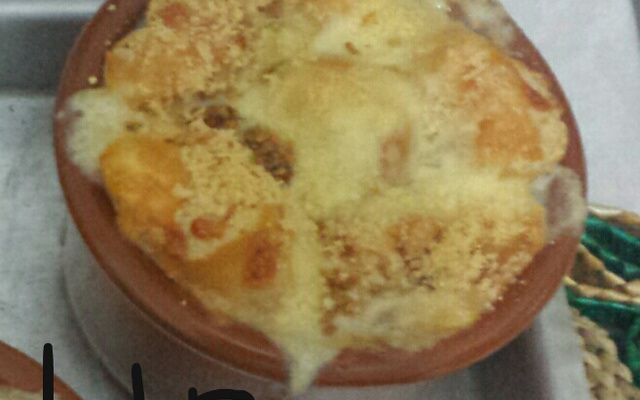 Sopa de cebola gratinada