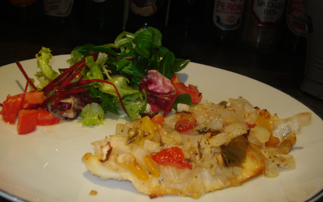 Peixe light ao forno