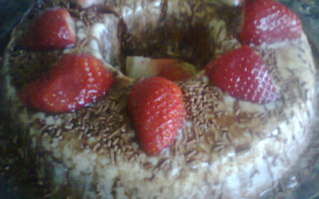 Delícia gelada (bolo gelado tipo sorvete)