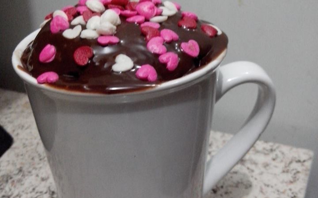 Bolinho de chocolate na caneca ( Tudo gostoso )