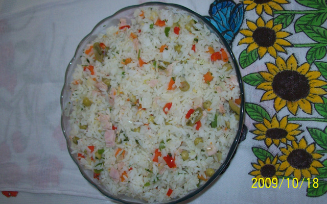 Arroz fácil no micro-ondas