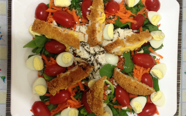 Salada com chancliche