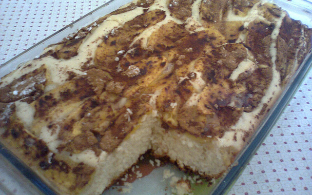Torta de banana fácil