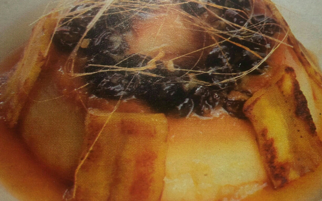 Pudim de banana-da-terra