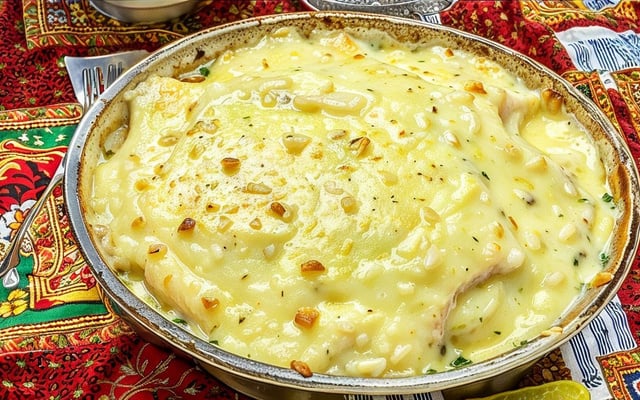 Filé de tilápia assado