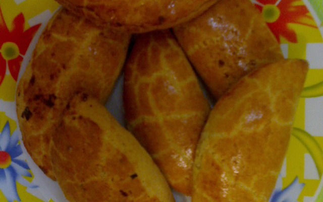 Pastel de frango assado