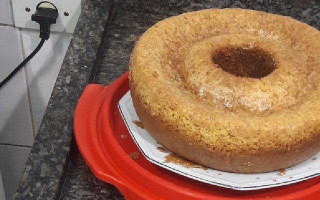 Bolo de fubá rápido