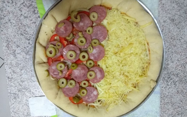 Massa de pizza