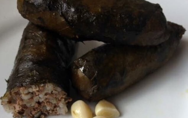 Charuto de folha de uva