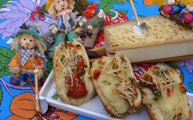 Hot dog junino da Abima