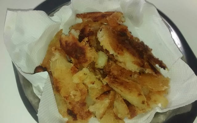 Macaxeira frita crocante