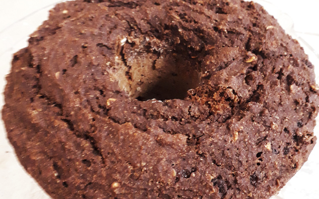 Bolo de banana funcional