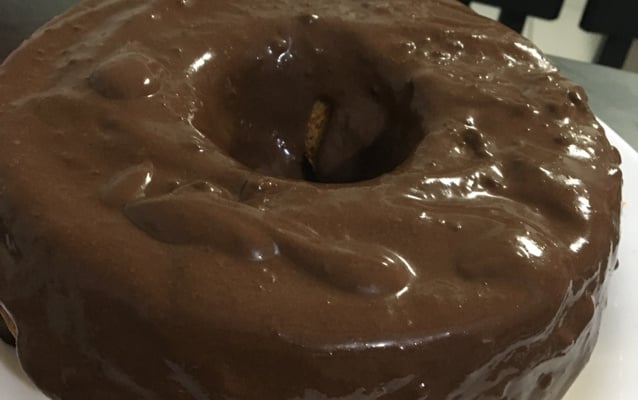 Bolo de cenoura diet