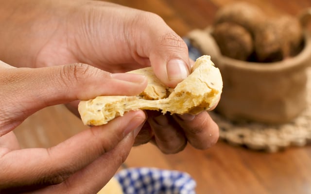 Pão de queijo de inhame