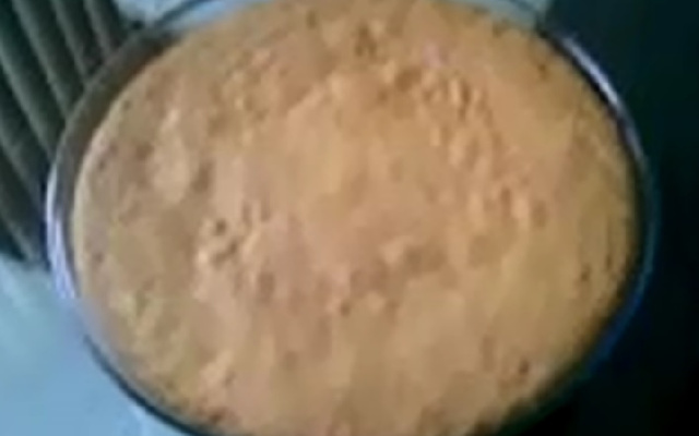 Bolo de fubá, linhaça, queijo e canela