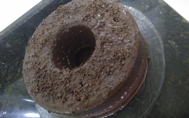 Bolo peteleco de chocolate