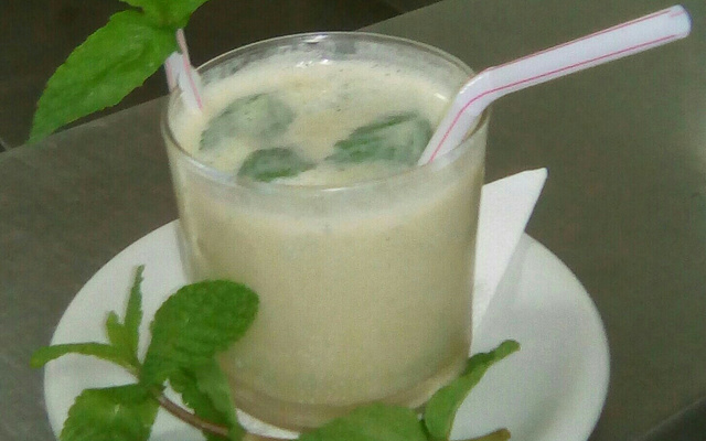 Caipiroska de hortelã