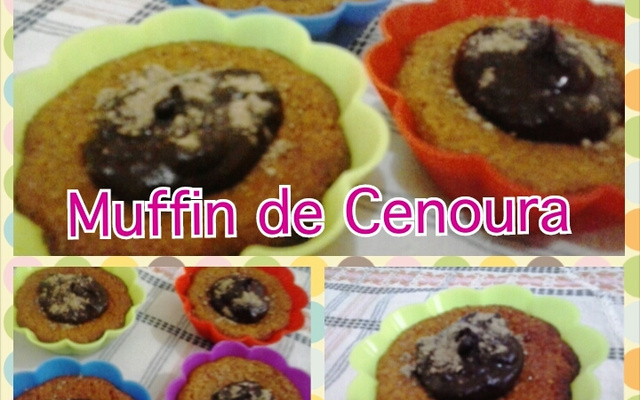 Muffins de cenoura light