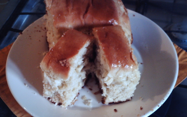 Pão caseiro da tia Ge