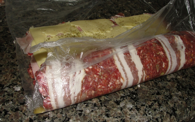 Rocambole de carne maravilhoso