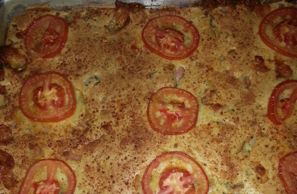 Torta de Presunto e queijo (bauru)