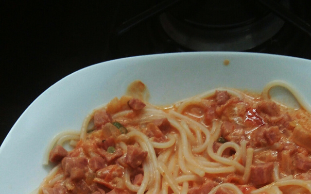 Macarrão com molho rápido