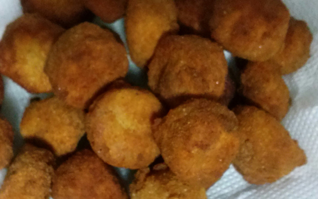 Linguiça toscana empanada