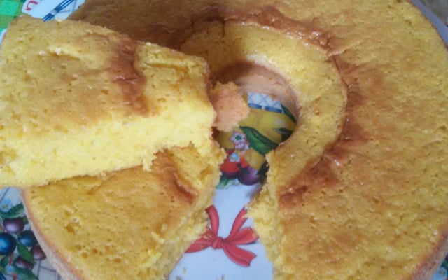 Bolo de milho cremoso