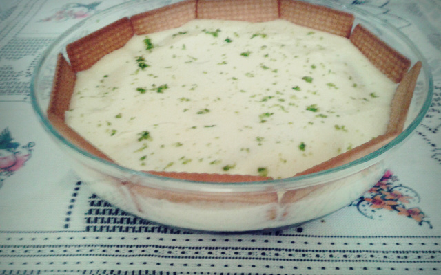 Pavê de limão vapt vupt