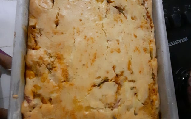 Empanada de sardinha em lata