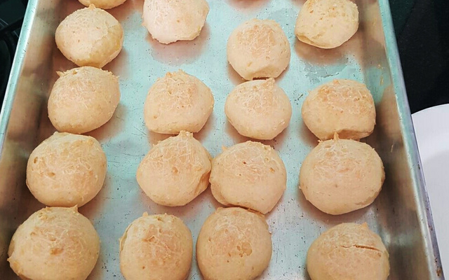 Pão de queijo sem soja e sem lactose do tio Fê