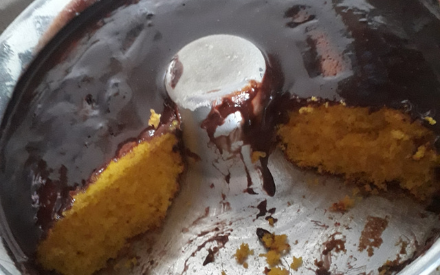 Bolo de cenoura