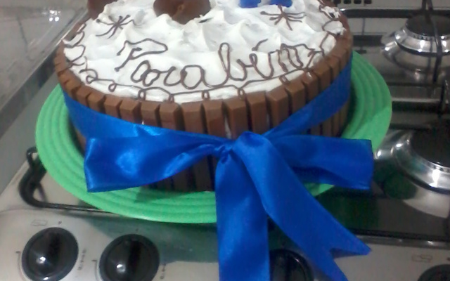 Bolo de Abacaxi com creme