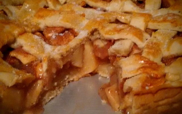 Torta americana  de maçã